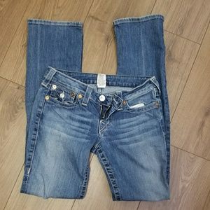 100% True religion straight jeans